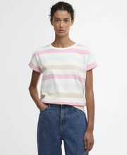 Load image into Gallery viewer, BARBOUR<BR>
Lyndale Stripe Top<BR>
Multi, Red<BR>
