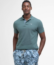 Load image into Gallery viewer, BARBOUR<BR>
Pique Polo Shirt<BR>
Sky, Teal, Dark Chambray, Delft<BR>
