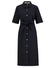 Load image into Gallery viewer, BARBOUR<BR>
Sloanne Midi Dress<BR>
Navy<BR>
