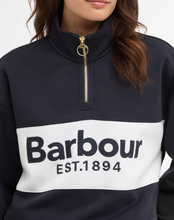 Load image into Gallery viewer, BARBOUR<BR>
Zaria Half Zip Sweatshirt<BR>
Navy<BR>

