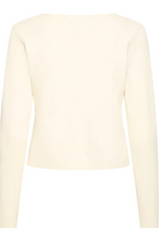 Load image into Gallery viewer, FRANSA<BR>
Novella Cardigan<BR>
Cream<BR>
