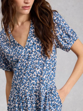 Load image into Gallery viewer, WHITE STUFF<BR>
Leah Jersey Dress<BR>
Blue<BR>
