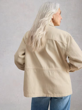 Load image into Gallery viewer, WHITE STUFF<BR>
Luna Denim Jacket<BR>
Natural<BR>
