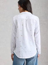 Load image into Gallery viewer, WHITE STUFF<BR>
Sophie Cotton Shirt<BR>
Ivory Multi<BR>
