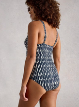 Load image into Gallery viewer, WHITE STUFF<BR>
Splash Control Swimsuit<BR>
Navy<BR>
