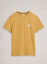 Load image into Gallery viewer, WHITE STUFF<BR>
Camping Tee<BR>
Yellow<BR>

