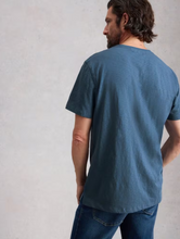 Load image into Gallery viewer, WHITE STUFF<BR>
Fish Tee<BR>
Navy<BR>
