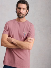 Load image into Gallery viewer, WHITE STUFF<BR>
Hook Tee<BR>
Pink<BR>
