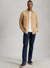 Load image into Gallery viewer, WHITE STUFF<BR>
Keswick Long Sleeve Linen Shirt<BR>
Yellow<BR>
