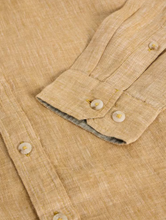 Load image into Gallery viewer, WHITE STUFF<BR>
Keswick Long Sleeve Linen Shirt<BR>
Yellow<BR>
