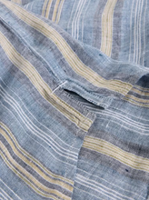 Load image into Gallery viewer, WHITE STUFF<BR>
Keswick Long Sleeve Stripe Linen<BR>
Blue<BR>
