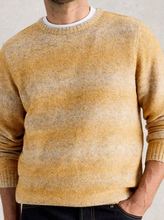 Load image into Gallery viewer, WHITE STUFF<BR>
Oban Crew Knit<BR>
Yellow<BR>
