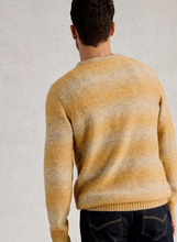 Load image into Gallery viewer, WHITE STUFF<BR>
Oban Crew Knit<BR>
Yellow<BR>
