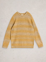Load image into Gallery viewer, WHITE STUFF<BR>
Oban Crew Knit<BR>
Yellow<BR>
