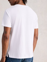 Load image into Gallery viewer, WHITE STUFF<BR>
Pedal Tee<BR>
White Print<BR>
