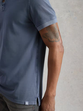 Load image into Gallery viewer, WHITE STUFF<BR>
Ytility Polo Shirt<BR>
Dusty Blue, Pink and Tan<BR>
