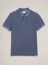 Load image into Gallery viewer, WHITE STUFF<BR>
Ytility Polo Shirt<BR>
Dusty Blue, Pink and Tan<BR>
