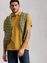 Load image into Gallery viewer, WHITE STUFF<BR>
Ytility Polo Shirt<BR>
Dusty Blue, Pink and Tan<BR>
