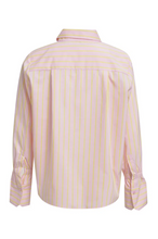 Load image into Gallery viewer, MILANO<BR>
Stripe Shirt<BR>
Rose<BR>
