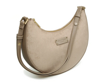 Load image into Gallery viewer, ALICE WHEELER<BR>
Suded Kensington Bag<BR>
Mink<BR>
