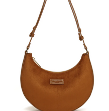 Load image into Gallery viewer, ALICE WHEELER<BR>
Suedette Kensington Bag<BR>
Fudge<BR>
