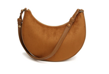 Load image into Gallery viewer, ALICE WHEELER<BR>
Suedette Kensington Bag<BR>
Fudge<BR>
