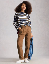 Load image into Gallery viewer, WHITE STUFF<BR>
Rowena Linen Trousers<BR>
Tan<BR>

