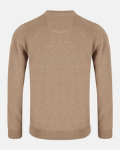 Load image into Gallery viewer, ANDRE<BR>
Valencia V Neck Jumper<BR>
Camel, Cobalt<BR>
