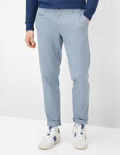 Load image into Gallery viewer, BRAX<BR>
Fabio Hi Flex Trousers<BR>
Blue, Green<BR>
