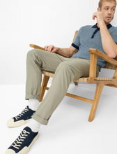 Load image into Gallery viewer, BRAX<BR>
Fabio Hi Flex Trousers<BR>
Blue, Green<BR>
