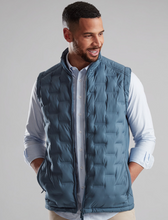 Load image into Gallery viewer, VEDONEIRE<BR>
Quilt Gilet<BR>
Blue<BR>
