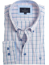 Load image into Gallery viewer, VEDONEIRE<BR>
Long Sleeve Cotton Shirt<BR>
Pink<BR>
