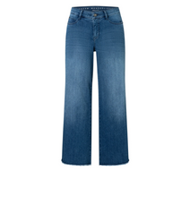 Load image into Gallery viewer, MAC JEANS<BR>
Dream Wide Crop Jeans<BR>
Navy<BR>
