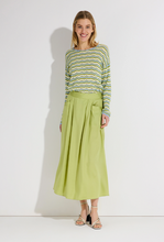 Load image into Gallery viewer, MORE AND MORE<BR>
Knit Jumper<BR>
Green/Blue<BR>
