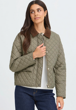 Load image into Gallery viewer, FRANSA<BR>
Inna Outer Jacket<BR>
Khaki<BR>
