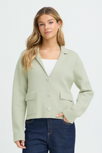 Load image into Gallery viewer, FRANSA<BR>
Ita Cardigan<BR>
Mint<BR>

