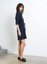 Load image into Gallery viewer, FRENCH CONNECTION<BR>
Cambria Dress<BR>
Navy<BR>
