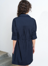 Load image into Gallery viewer, FRENCH CONNECTION<BR>
Cambria Dress<BR>
Navy<BR>
