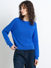 Load image into Gallery viewer, FRENCH CONNECTION<BR>
Lily Mozart Long Sleeve Jumper<BR>
Azure<BR>
