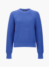 Load image into Gallery viewer, FRENCH CONNECTION<BR>
Lily Mozart Long Sleeve Jumper<BR>
Azure<BR>
