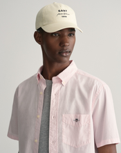 Load image into Gallery viewer, GANT<BR>
Classic Popline Short Sleeve Shirt<BR>
Light Blue, Pink, College Blue<BR>
