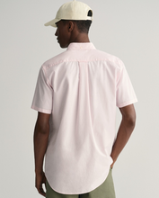 Load image into Gallery viewer, GANT<BR>
Classic Popline Short Sleeve Shirt<BR>
Light Blue, Pink, College Blue<BR>
