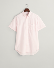 Load image into Gallery viewer, GANT<BR>
Classic Popline Short Sleeve Shirt<BR>
Light Blue, Pink, College Blue<BR>
