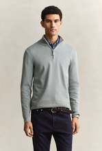 Load image into Gallery viewer, GANT<BR>
Cotton Half Zip Knit<BR>
