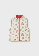 Load image into Gallery viewer, MAYORAL<BR>
Reversible Gilet<BR>
Red<BR>

