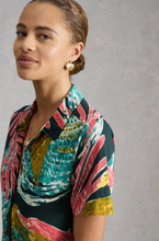 Load image into Gallery viewer, WHITE STUFF<BR>
Rua Shirt Dress<BR>
Pink Multi<BR>
