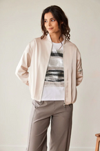 Load image into Gallery viewer, PERUZZI<BR>
Blouson Jacket<BR>
Beige<BR>
