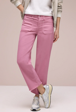 Load image into Gallery viewer, STREET ONE<BR>
Straight Leg with Hem Details<BR>
Pink<BR>
