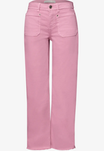 Load image into Gallery viewer, STREET ONE<BR>
Straight Leg with Hem Details<BR>
Pink<BR>
