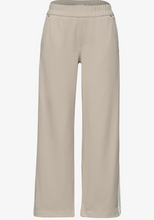Load image into Gallery viewer, STREET ONE<BR>
Side Stripe Trousers<BR>
Sand<BR>
